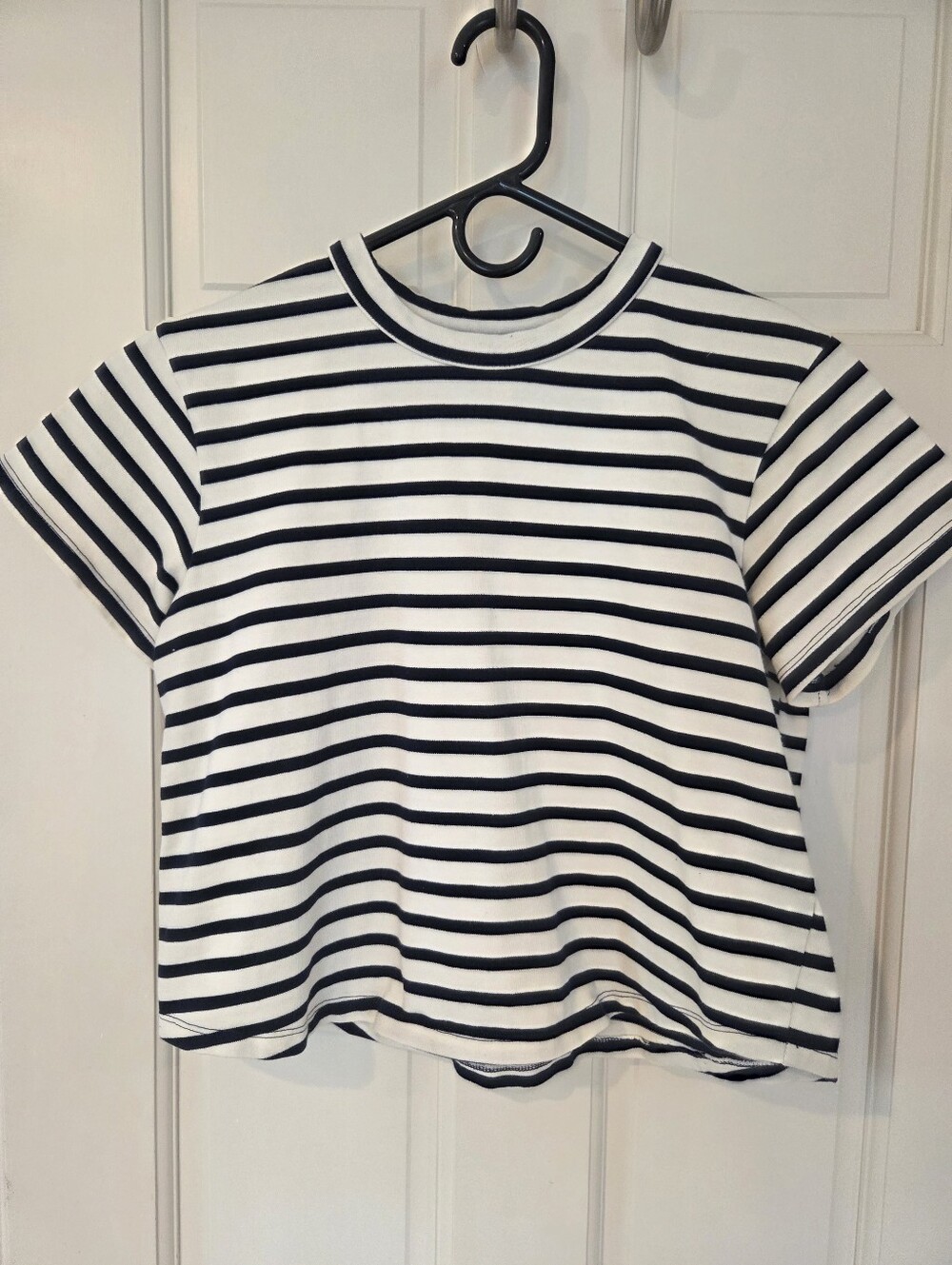 Tuckernuck Black And White Striped Tee